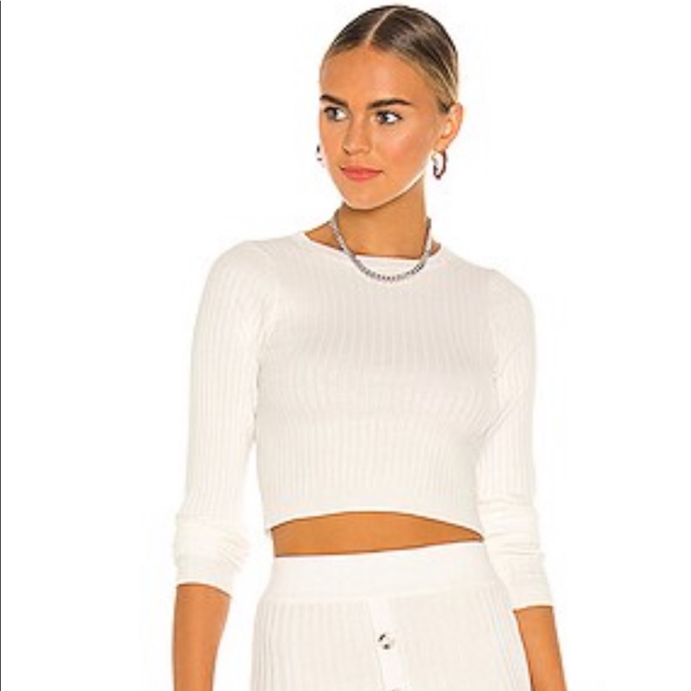 Bardot Cropped Soft Sweater!